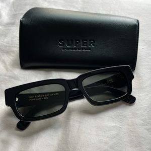 RetroSuperFuture Roma Sunglasses (unisex, black)